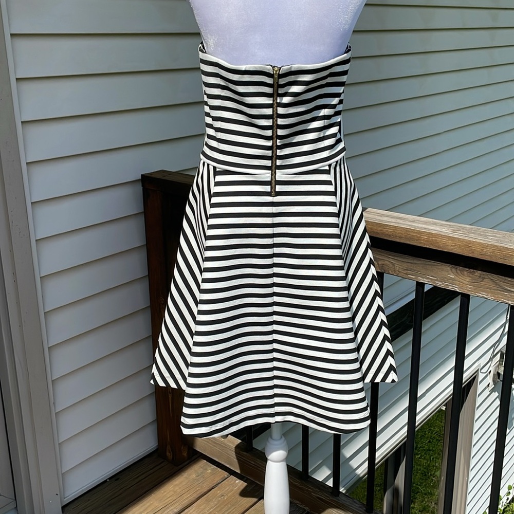 Ponte Knit Strapless Mini by Express - Picture 9 of 14